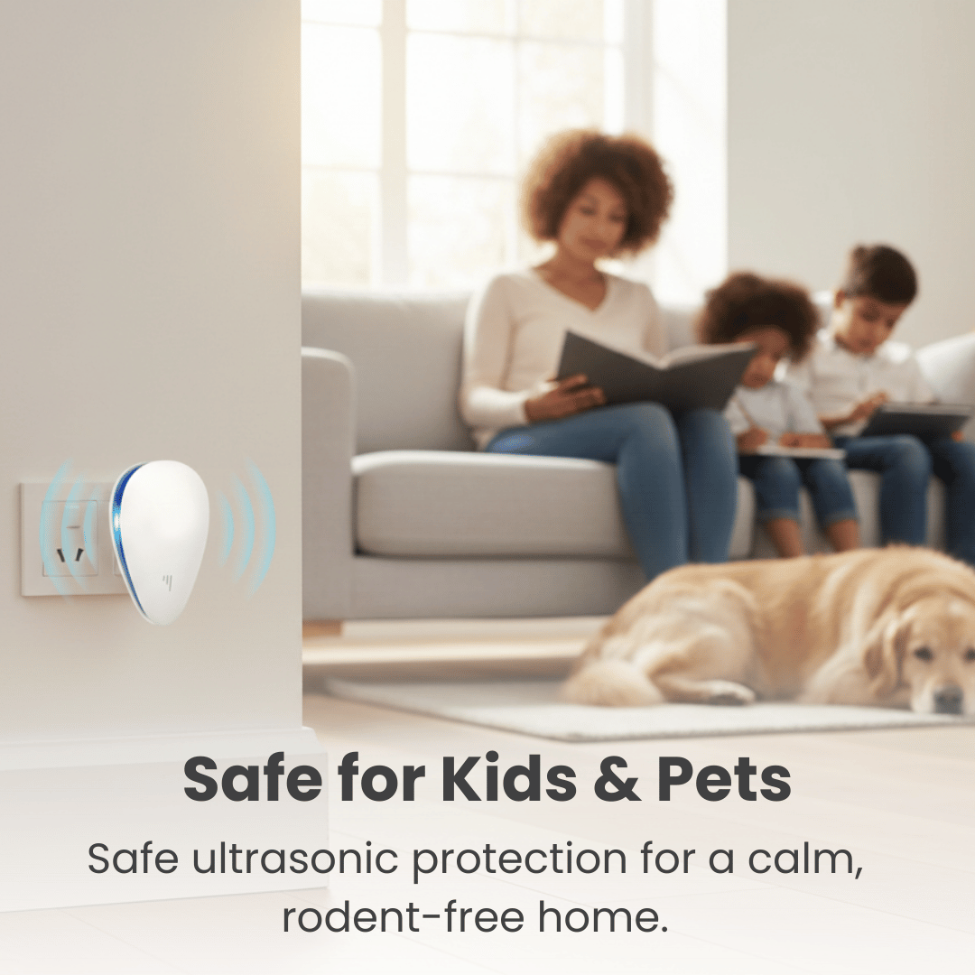 OutPest™ 2026 — Ultrasonic Repellent | No Chemicals, No Traps
