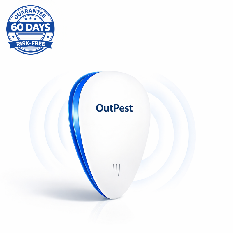 OutPest™ 2026 — Ultrasonic Repellent | No Chemicals, No Traps